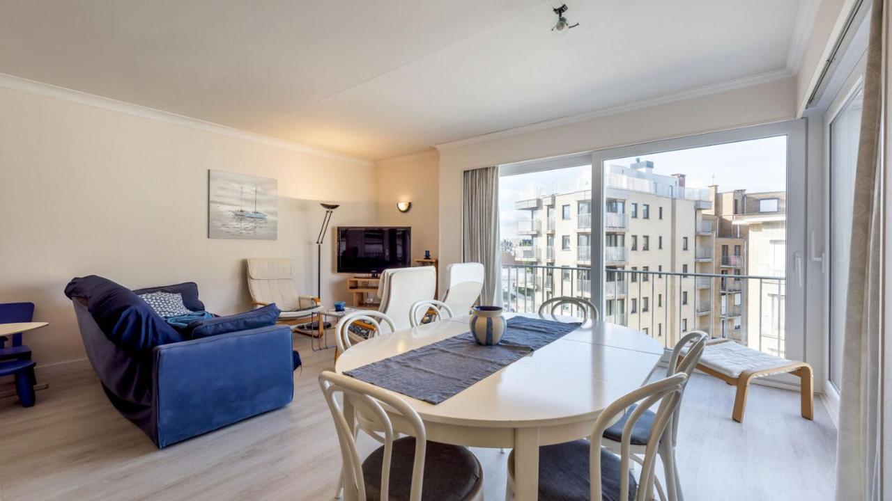 Zonnig En Gezellig Appartement Met Zijdelings Zeezicht En Zwembad In Коксейде Экстерьер фото